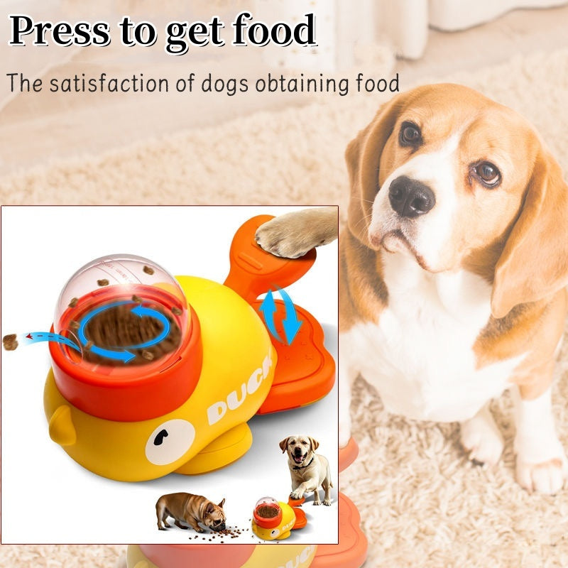 Duck Dog Puzzle Feeder | Treat Toy & Dispenser BLYNTRA