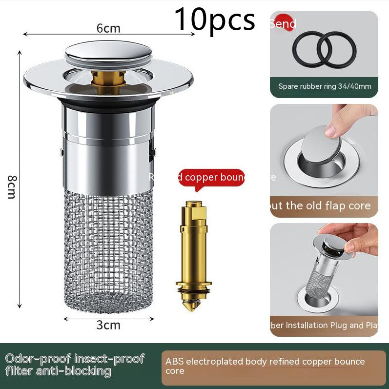 SmartSeal Sink Drainer Stopper BLYNTRA