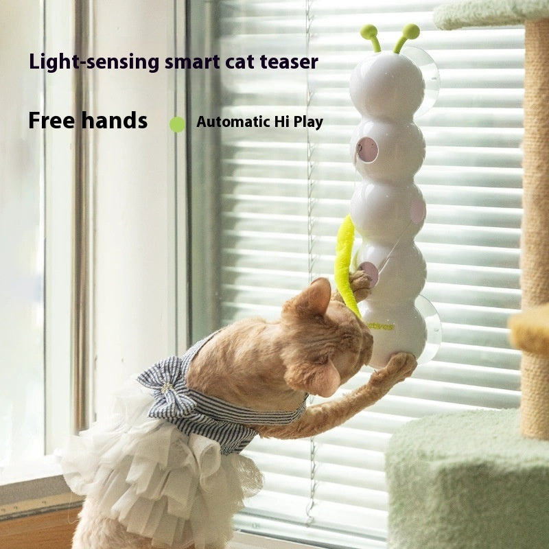 Smart Teasing Cat Toy with Moving Tail BLYNTRA