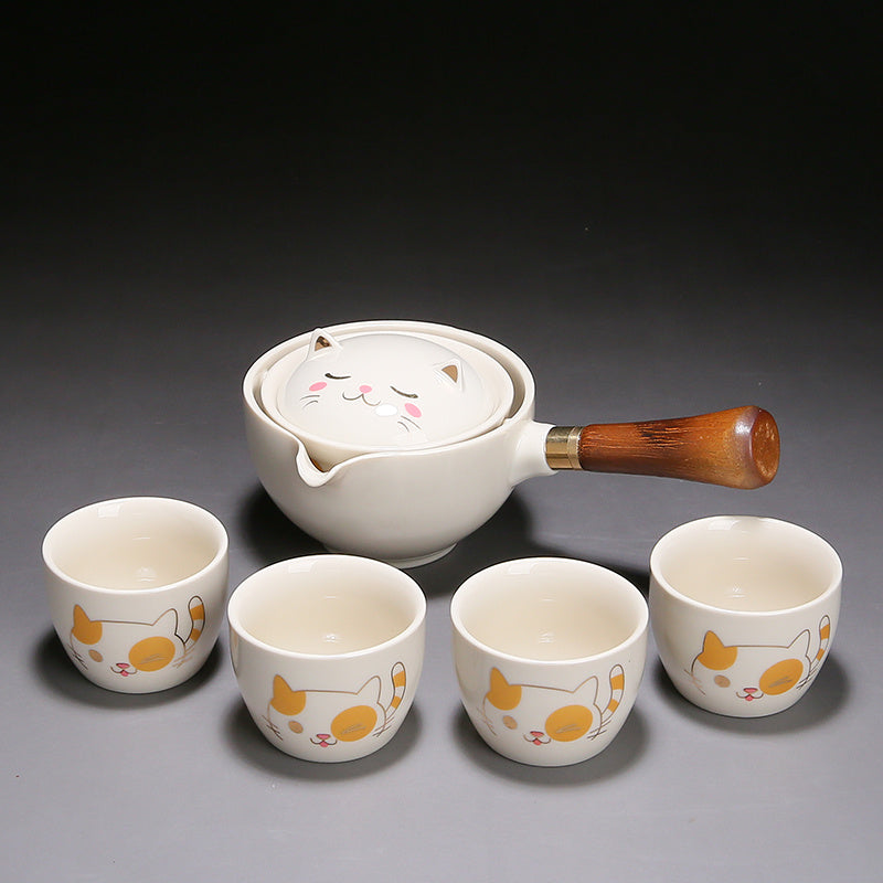 BLYNTRA Portable Travel Tea Set – Automatic Brewing BLYNTRA