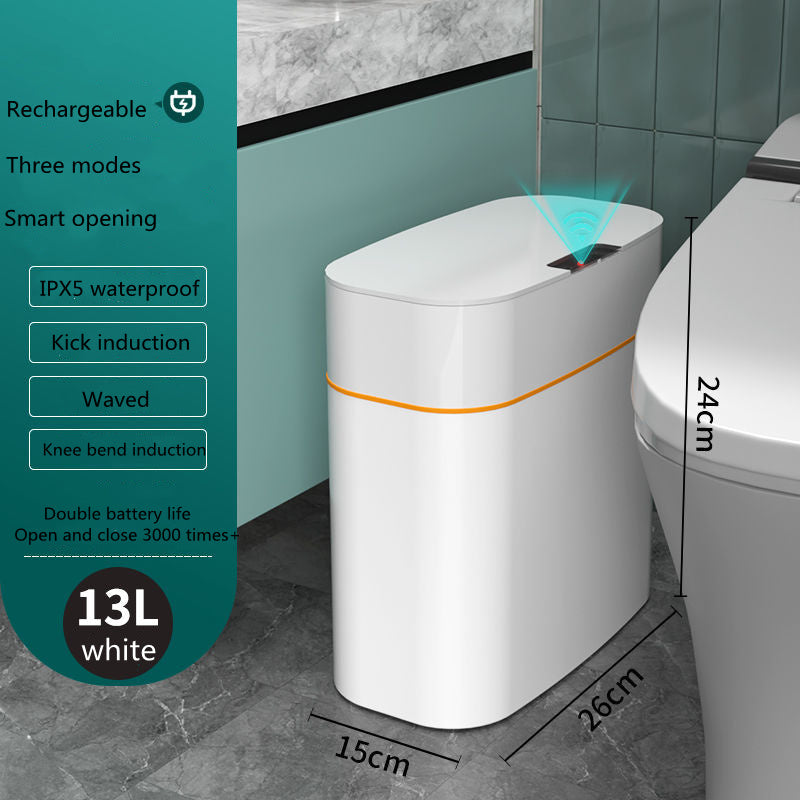 BLYNTRA™ Touchless Smart Trash Can – Sensor Lid, Sleek & Hygienic BLYNTRA