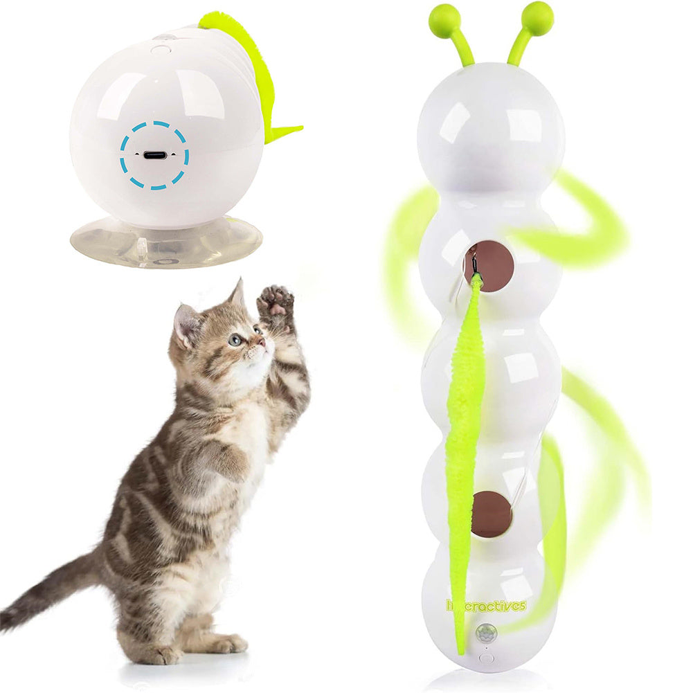 Smart Teasing Cat Toy with Moving Tail BLYNTRA