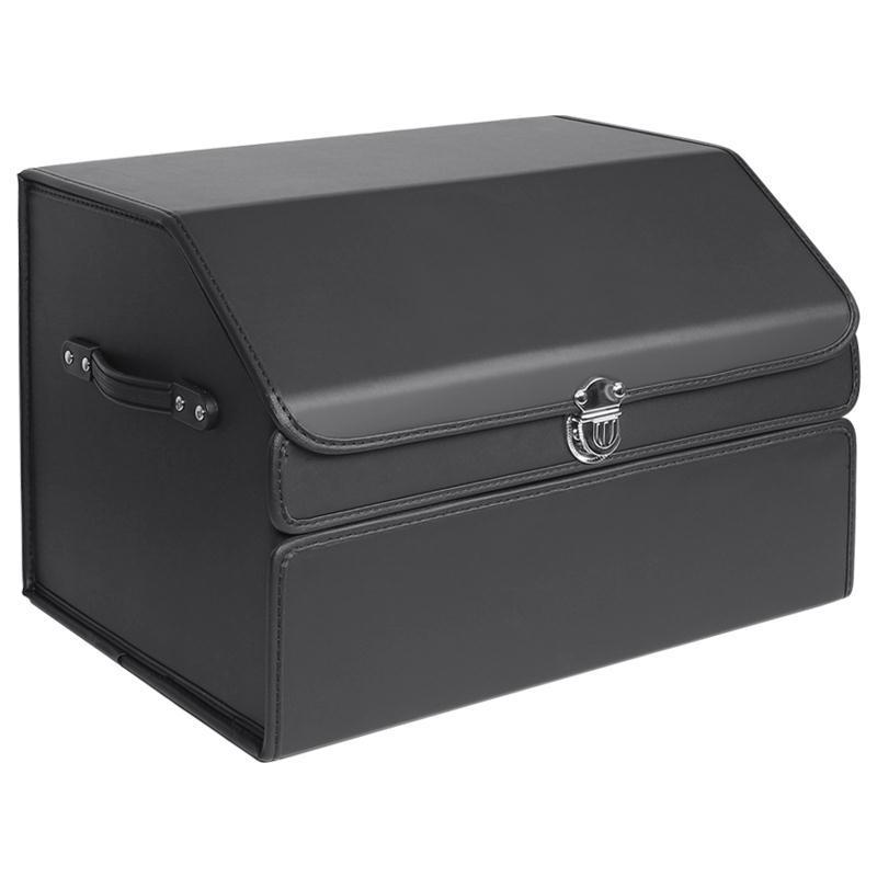 Leather Car Trunk Organizer | Foldable Storage Box BLYNTRA