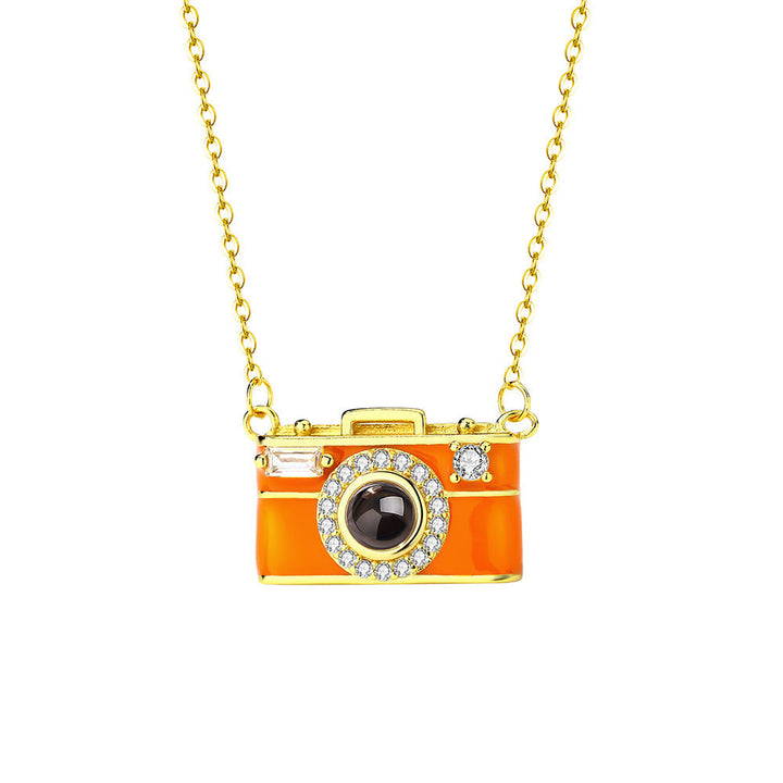 Projection Photo Necklace | Hidden Camera Pendant Blyntra