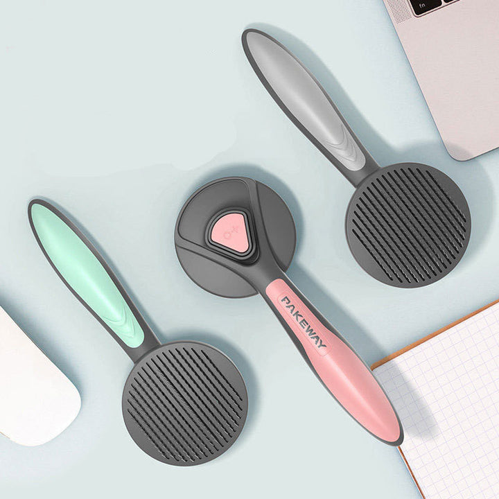 Pet Floating Hair Combing Brush Silicone Back Scrub Bath Brush