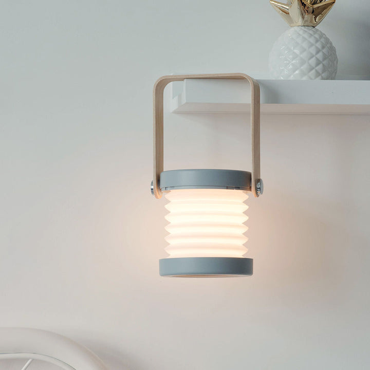 Foldable Touch Dimmable Reading LED Night Light Portable Lantern Lamp USB Rechargeable For Home Decor Silicone Back Scrub Bath Brush