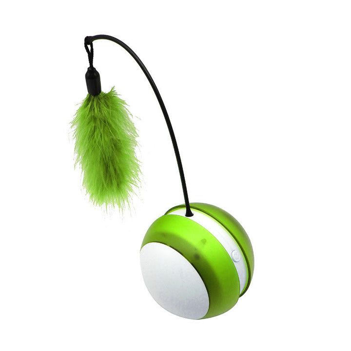 Electric random rolling funny cat toy Silicone Back Scrub Bath Brush