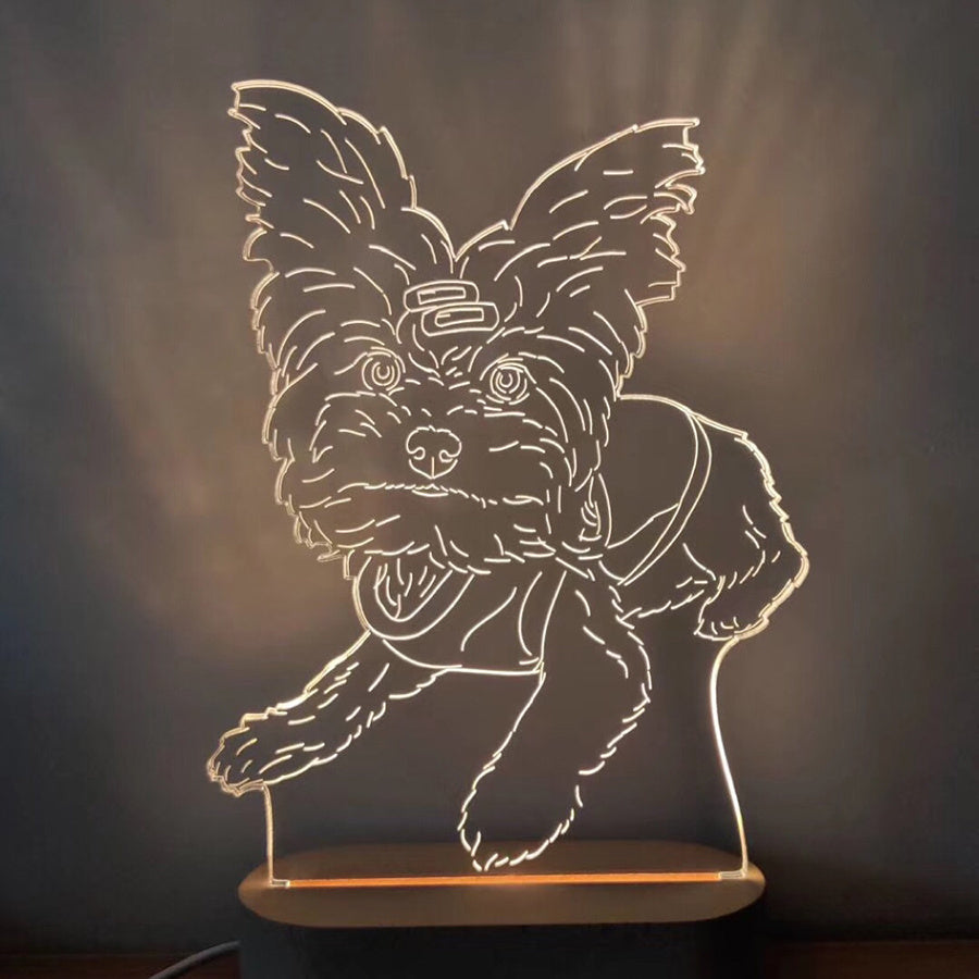 Personalized 3D Stereo Lamp by BLYNTRA – Unique Photo Keepsake BLYNTRA
