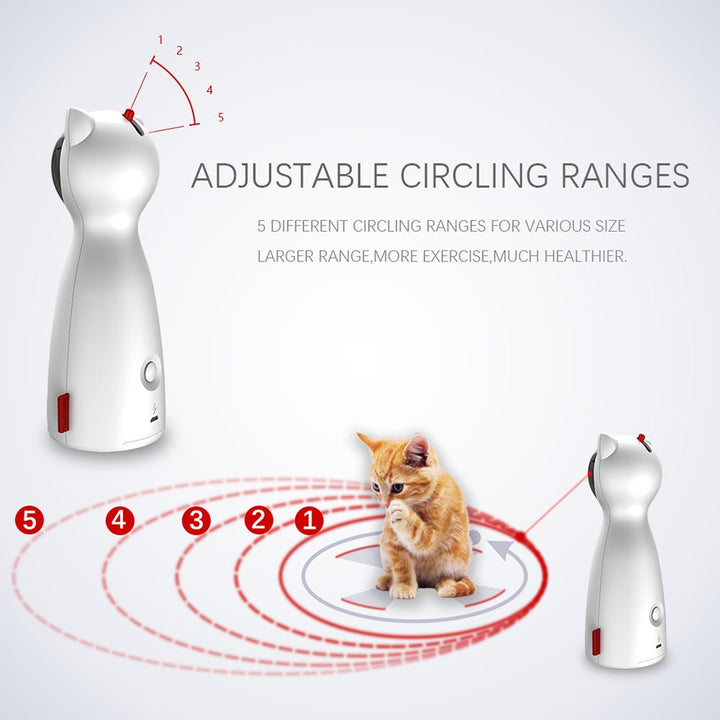 Smart LED Laser Cat Toy BLYNTRA