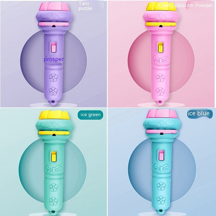 Cartoon Projection Flashlight Children's Educational Toys BLYNTRA