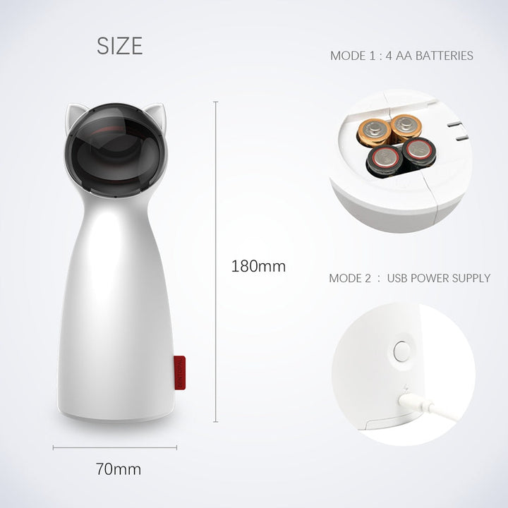 Smart LED Laser Cat Toy BLYNTRA