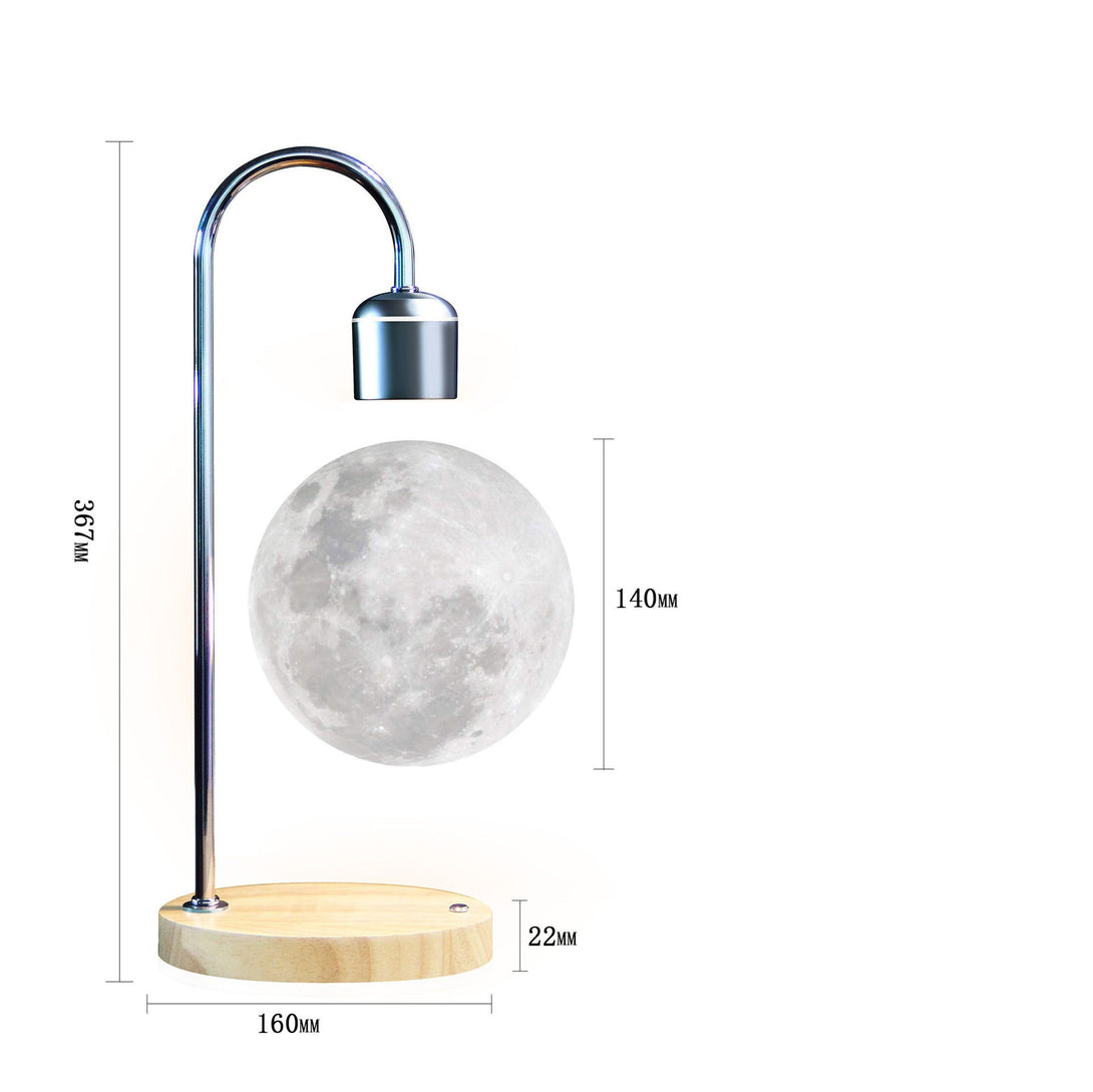 BLYNTRA Smart Levitation Moon Lamp – 3D Printed Floating Light Decor BLYNTRA