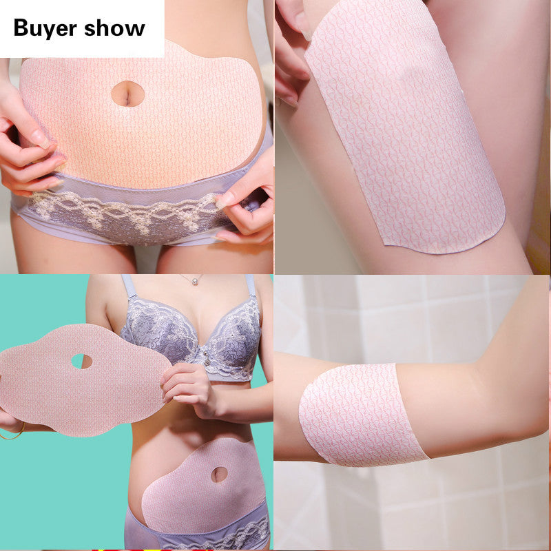 Belly Leg And Face Sticker Slimming Leg And Face Sticker Silicone Back Scrub Bath Brush