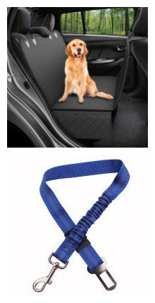 BLYNTRA Dog Rear Seat Protector – Hammock & Mesh Pet Carrier Cover BLYNTRA