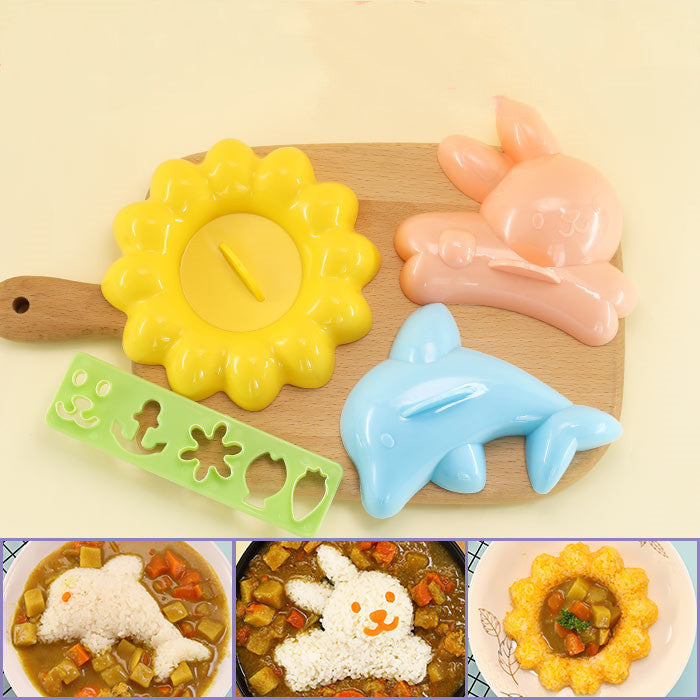 Cartoon Rice Ball Mold for Kids BLYNTRA