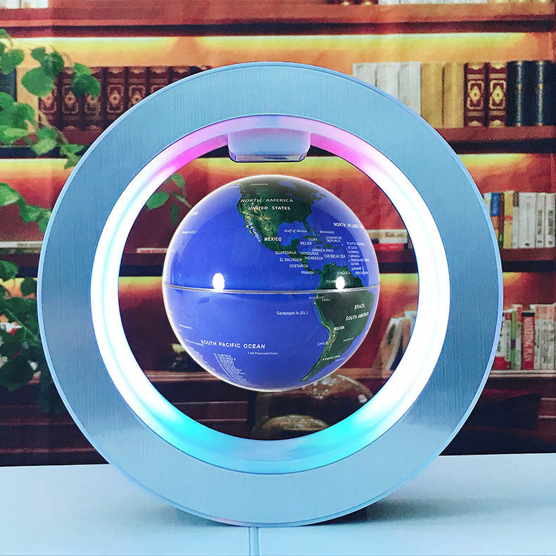 BLYNTRA 3D Levitating World Globe – LED Light Floating Decoration BLYNTRA
