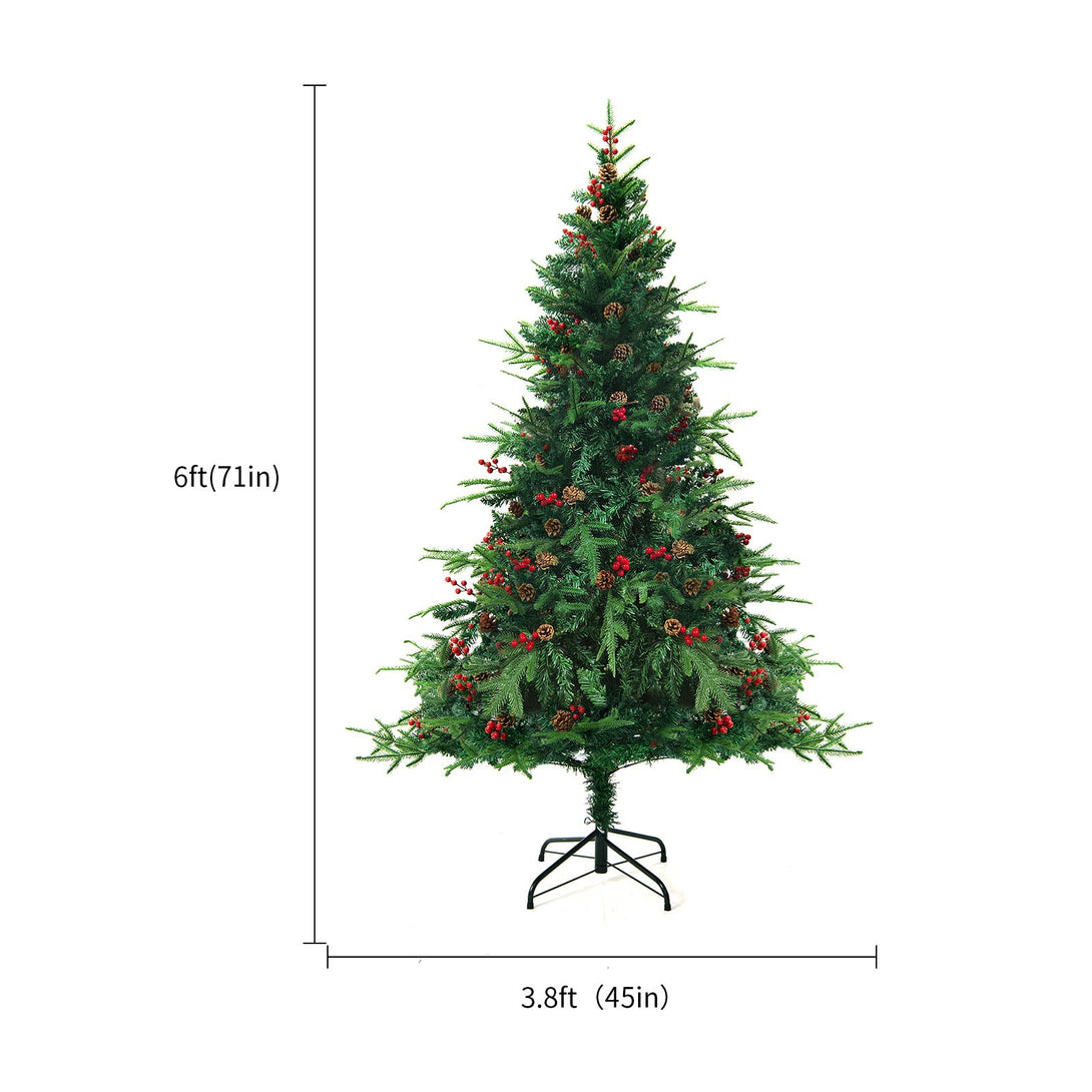 Christmas Tree PVC Snow-Covered Artificial Tree – BLYNTRA Holiday Décor BLYNTRA