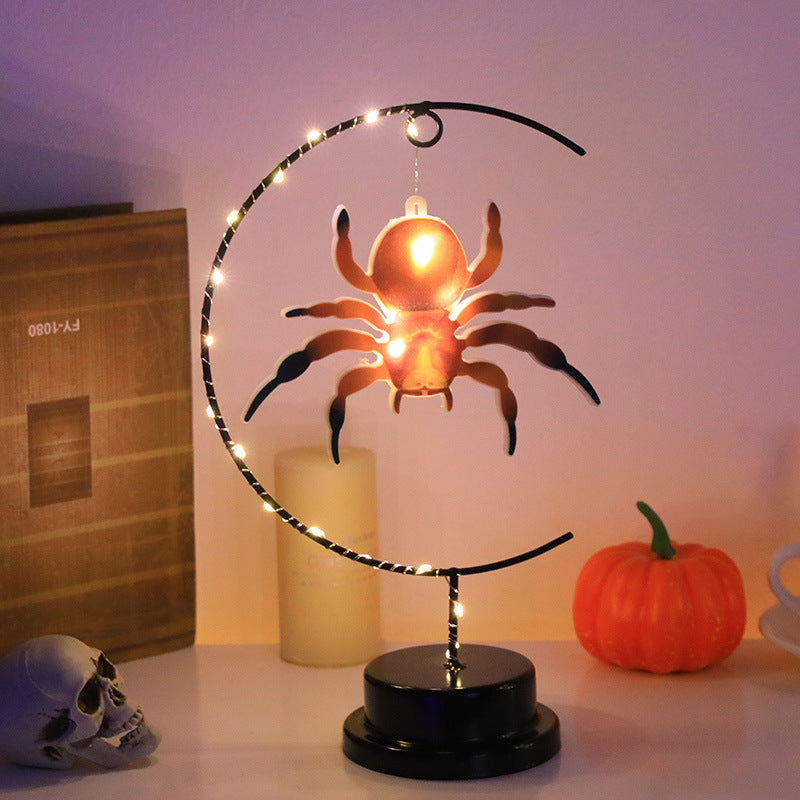 BLYNTRA Wrought Iron Witch Modeling Lamp – LED Decorative Halloween Light BLYNTRA