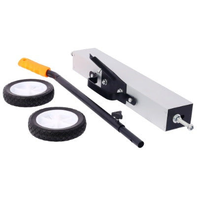 MagniSweep Pro 24" Magnetic Pickup Tool Silicone Back Scrub Bath Brush