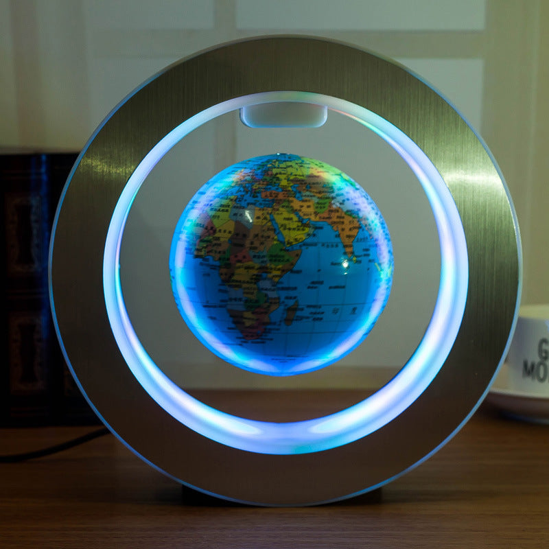 BLYNTRA 3D Levitating World Globe – LED Light Floating Decoration BLYNTRA