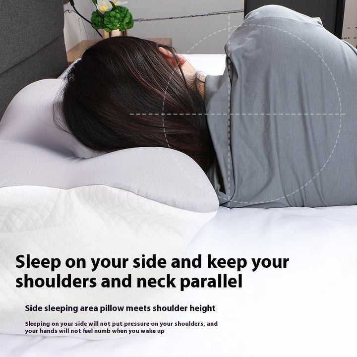 Memory Foam Neck Pillow – Sleep Support BLYNTRA