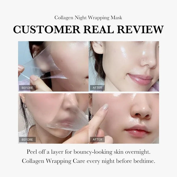 Collagen Night Mask | Hydrating & Firming Skincare BLYNTRA