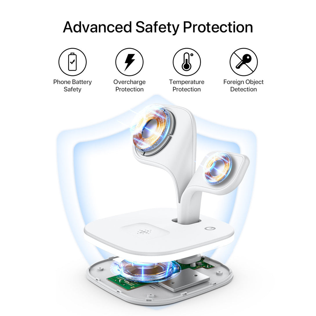 BLYNTRA™ 5-in-1 Magnetic Charging Station – Charge Fast, Stay Organized BLYNTRA