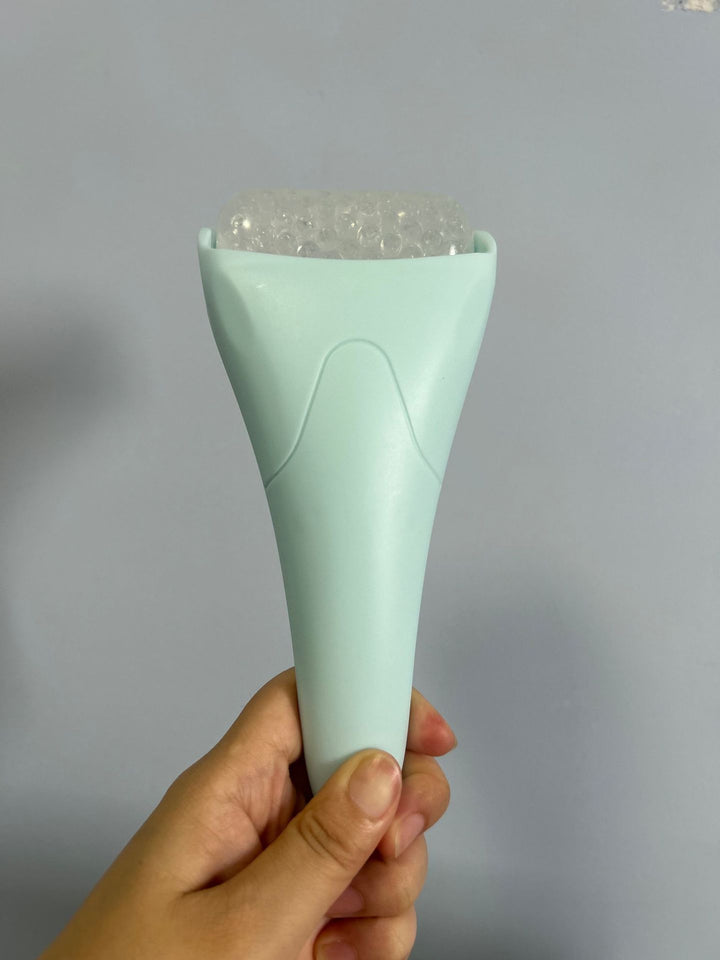 GlaciGlow Facial Ice Roller Massager Silicone Back Scrub Bath Brush
