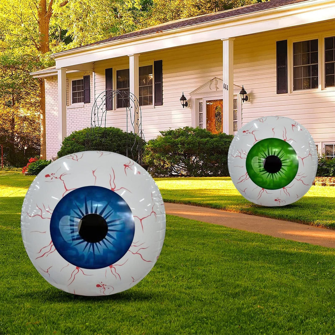 BLYNTRA Inflatable Eyeball Balloon – Instantly Creep Up Your Halloween Decor BLYNTRA