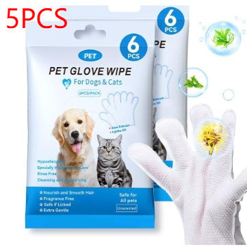 Disposable Pet Cleaning Gloves – Dry Grooming Mitts BLYNTRA
