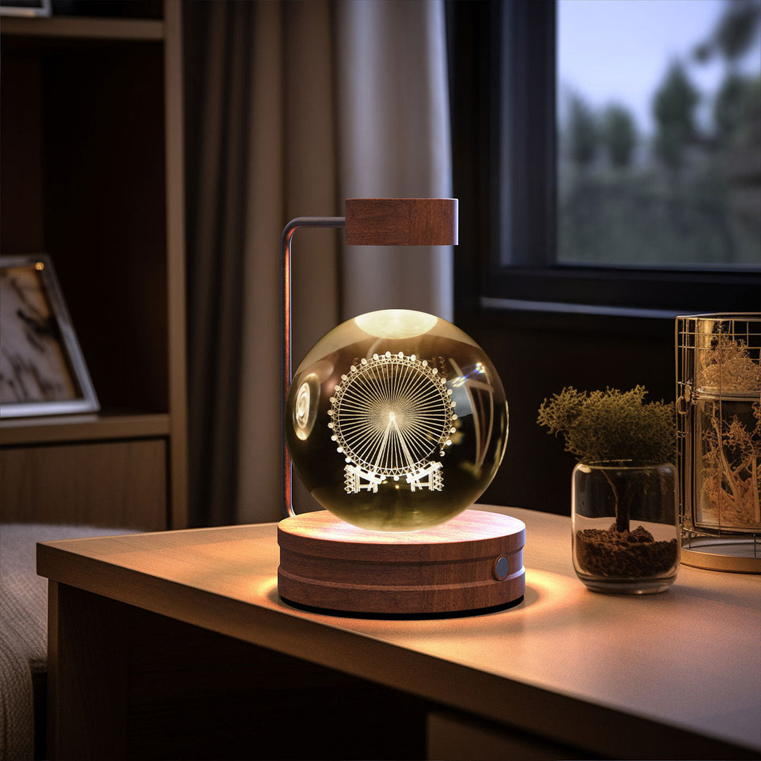 Dino Galaxy Night Light | Crystal Ball Lamp USB BLYNTRA