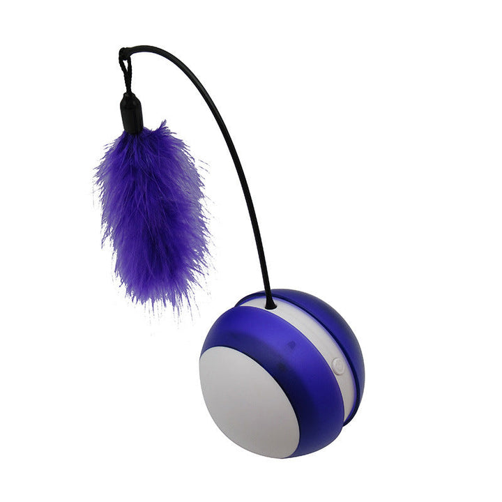 Electric random rolling funny cat toy Silicone Back Scrub Bath Brush