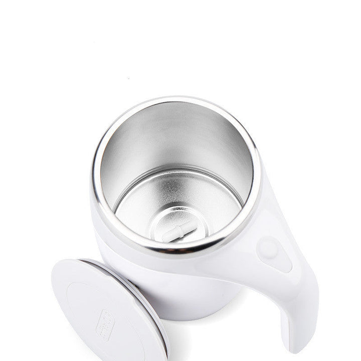 Rechargeable Model Automatic Stirring Cup Coffee Cup High Value Electric Stirring Cup Lazy Milkshake Rotating Magnetic Water Cup Silicone Back Scrub Bath Brush