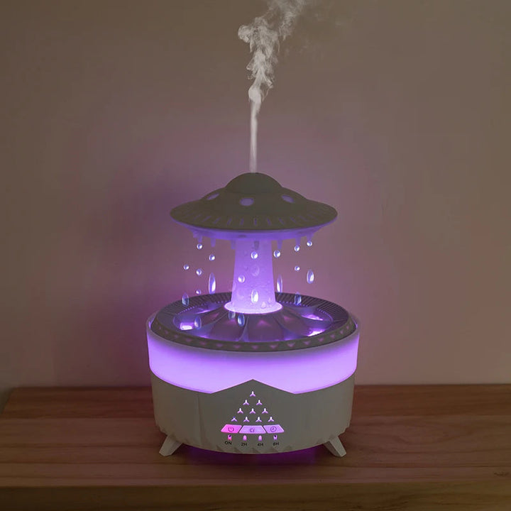 UFODrop USB Aroma Humidifier & Mist Diffuser Silicone Back Scrub Bath Brush