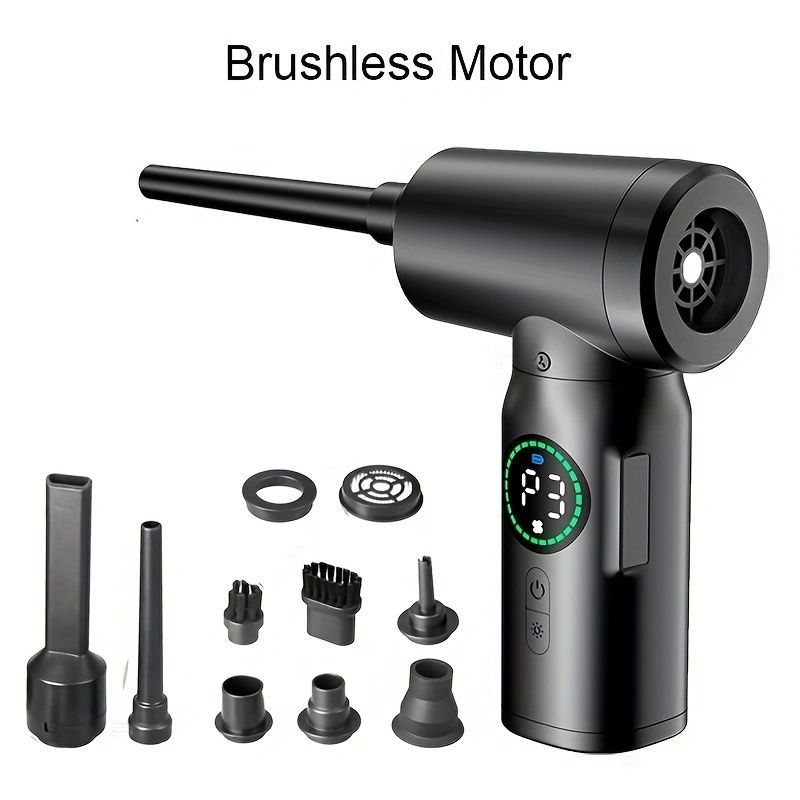 2-in-1 Air Duster & Vacuum Cleaner – 6000mAh BLYNTRA