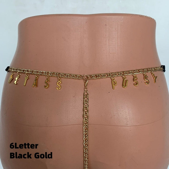 Custom Name Lace Thong & Body Chain Set Silicone Back Scrub Bath Brush