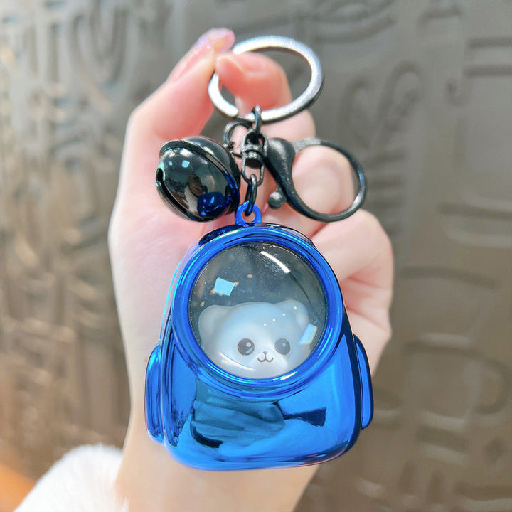Cat Bear Schoolbag Small Night Lamp Keychain Pendant Silicone Back Scrub Bath Brush