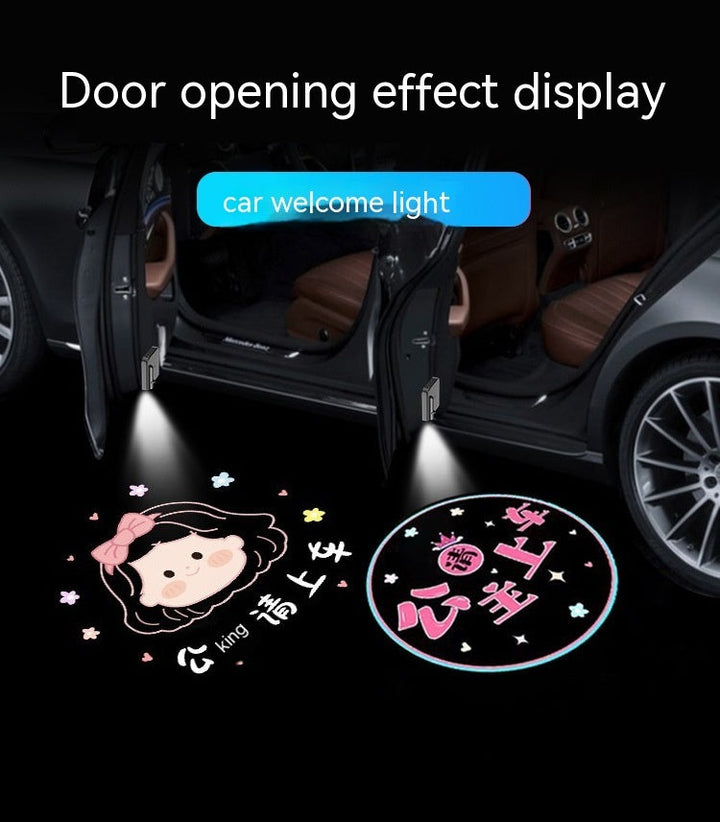 Wireless Door Sill Light with Logo Projection BLYNTRA