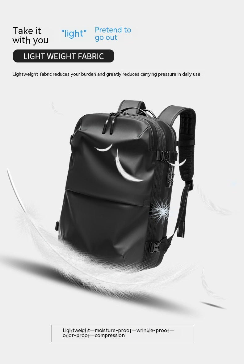 Men's Minimalist Multifunctional Large Capacity Travel Backpack BLYNTRA