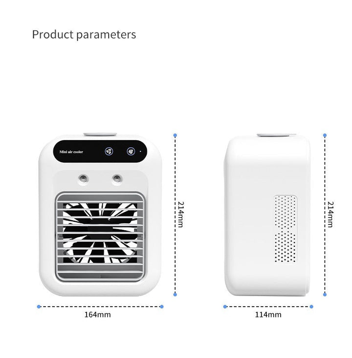 Portable Air Cooler Fan | USB Mini AC for Home & Car BLYNTRA