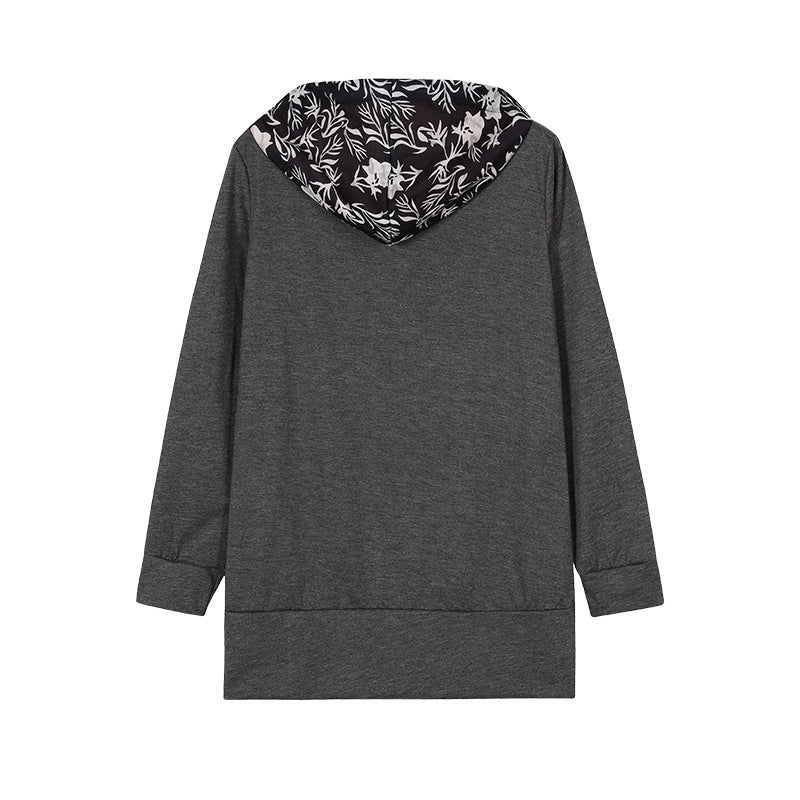 BLYNTRA Plus Size Color-Block Hooded Jacket – Warm Winter Casual Coat BLYNTRA