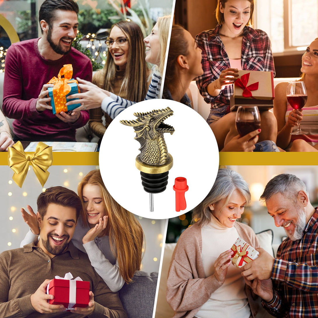 Dual Faucet Bottle Dispenser & Stopper BLYNTRA