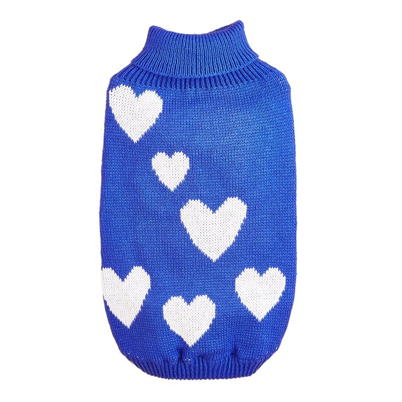 Valentine Dog Sweater | Love Knit Pet Outfit BLYNTRA