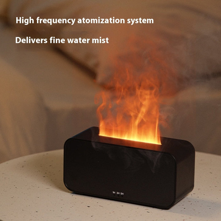 BLYNTRA™ USB Flame Aroma Diffuser – Timed Humidifier & Mood LED BLYNTRA