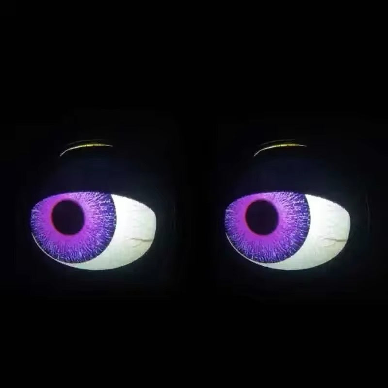 3-Inch LED Demon Eye Lamp for Car & Bike BLYNTRA