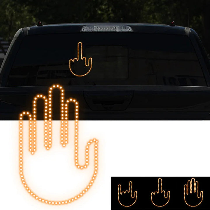 DriveMood LED Gesture Light with Remote Silicone Back Scrub Bath Brush