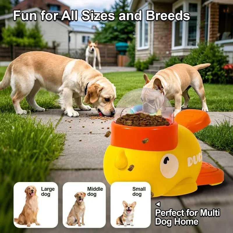 Duck Dog Puzzle Feeder | Treat Toy & Dispenser BLYNTRA