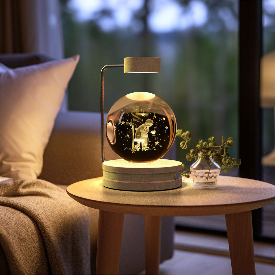 Dino Galaxy Night Light | Crystal Ball Lamp USB BLYNTRA
