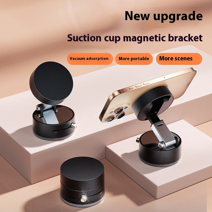 Foldable Magnetic Vacuum Car Phone Holder Foldable Suction Cup With Suction Cup Hands-Free Navigation For Smart Phone Silicone Back Scrub Bath Brush