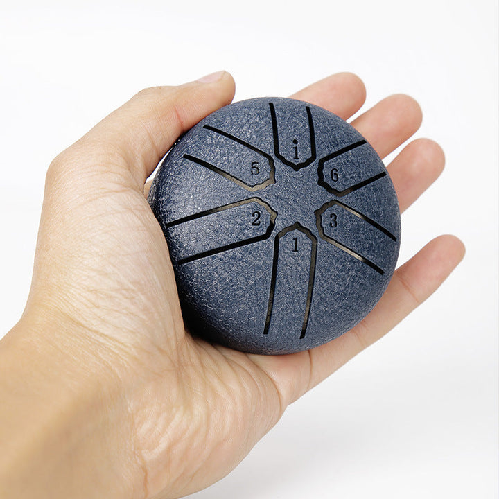 Hollow Drum Steel Tongue Drum Air Force Drum Corps Worry-free Drum Percussion Portable Musical Instrument Silicone Back Scrub Bath Brush